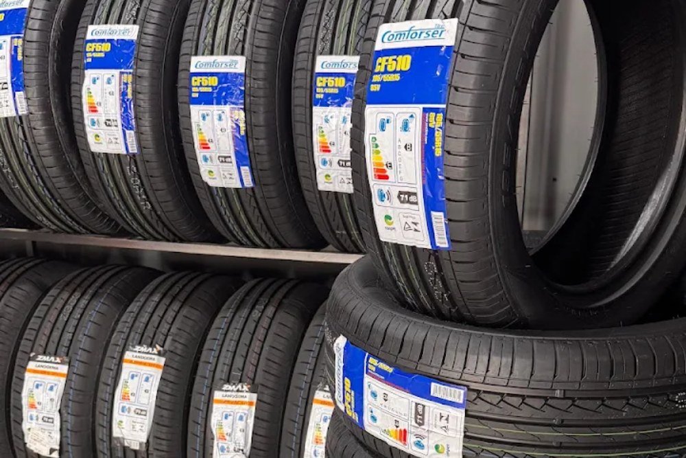 Pneus novos em estoque na Leffer Centro Automotivo